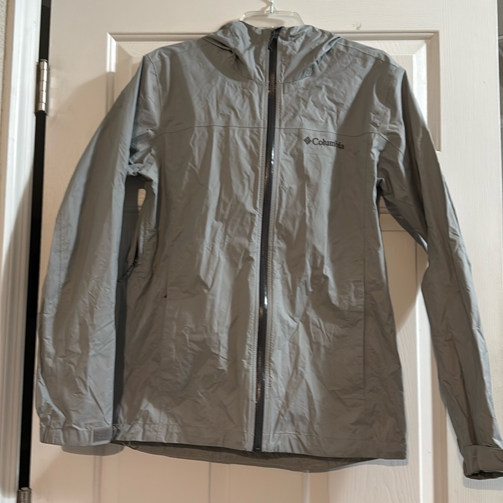 Columbia Women’s EvaPOURation Waterproof Rain Jacket with Omni-Wick, Size S/P